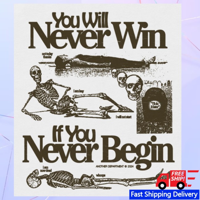 Another Department Store Merch You Will Never Win T-Shirt - White