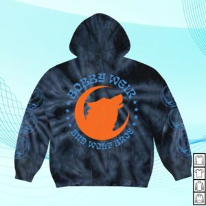 Bob Weir Merch Store Bobby Weir And Wolf Bros Tie Dye Hoodie