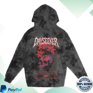 Dayseeker Merch Store Creature Metal Dye Hoodie