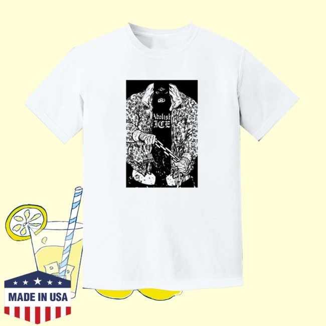 Edgemen Merch Store Brody King Abolish Ice Chain Shirt White