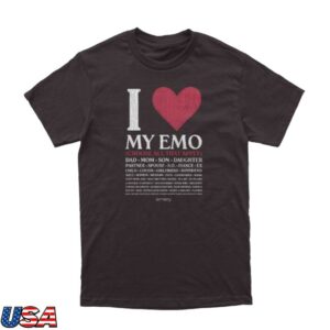 Emery Merrch Store I Love My Emo Shirt