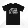Lynyrd Skynyrd Merch Store Lfs Black Tour Shirt