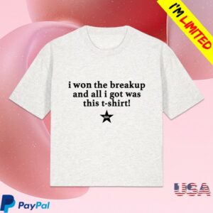 Maisie Peters Store Merch Won The Breakup Tee