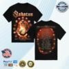 Sabaton Merch Store Flags Of Europe 2025 Tour Shirt