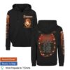 Sabaton Merch Store Flags Of Europe 2025 Tour Zip Hoodie