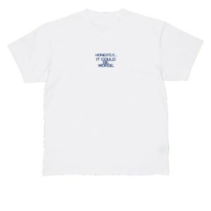 Samm Henshaw Merch Store Icbw Shirt Blue Text