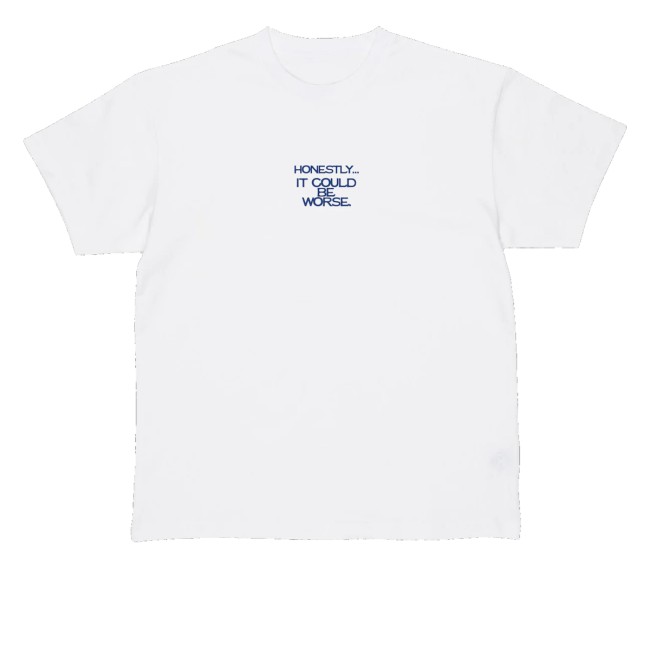 Samm Henshaw Merch Store Icbw Shirt Blue Text
