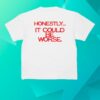 Samm Henshaw Merch Store Icbw Shirt Red Text