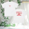 Samm Henshaw Merch Store Icbw Shirt Red Text