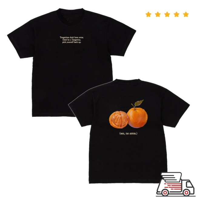 Samm Henshaw Merch Store Tangerine Shirt Black