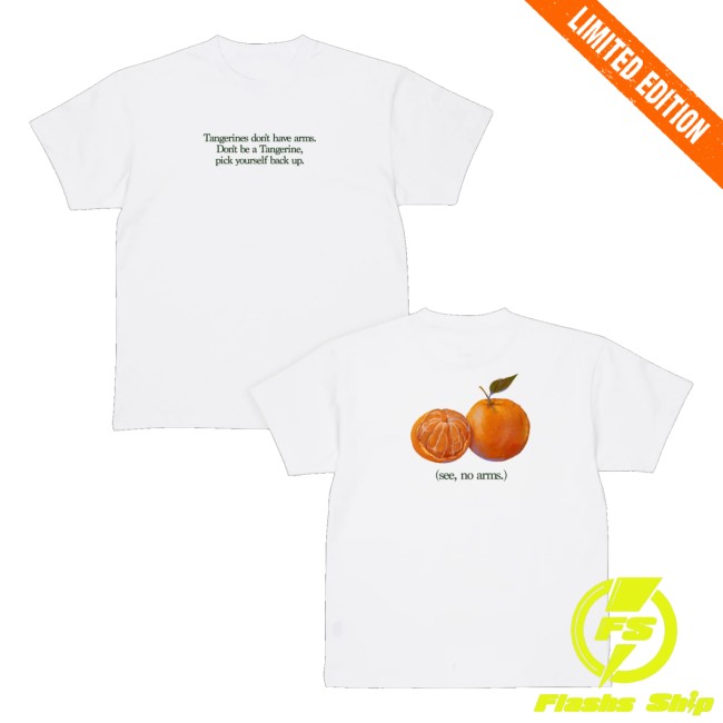 Samm Henshaw Merch Store Tangerine Shirt White