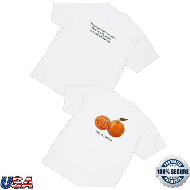 Samm Henshaw Merch Store Tangerine Shirt White