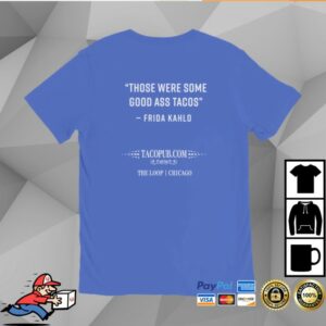 Tacopub Store Merch Frida Stencil T-Shirt