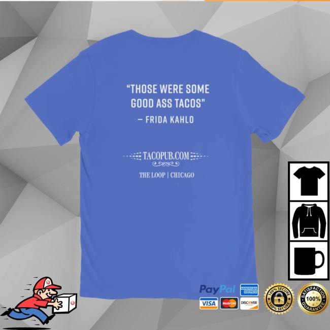 Tacopub Store Merch Frida Stencil T-Shirt