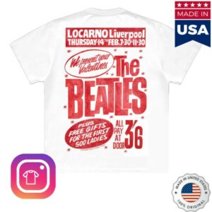 The Beatles Merrch Store Valentine's Day '63 Shirt