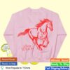 Anne Wilson Official Store Merch Shop Pink Rebel Crewneck Sweatshirt