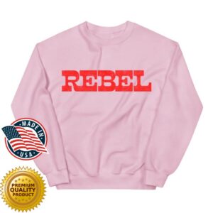 Anne Wilson Official Store Merch Shop Pink Rebel Crewneck Sweatshirt