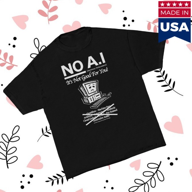 Another Department Store Merch No A.I T-Shirt - Black