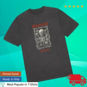 kenny armado merch store bloom withered skeleton tee.png ư