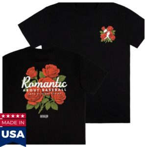 Baseballism Store Merch Romantic About Baseball T-Shirt