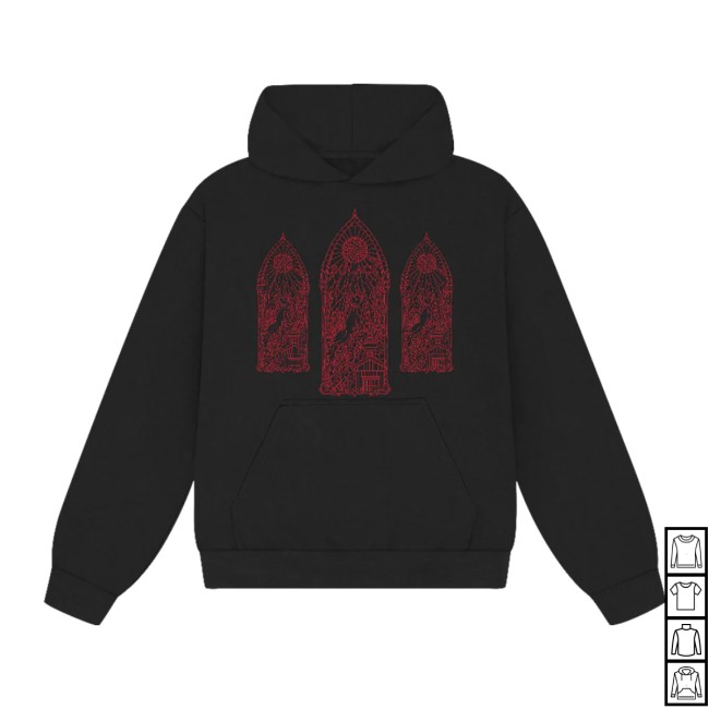 Bryant Barnes Store Merch Solace Hoodie Red