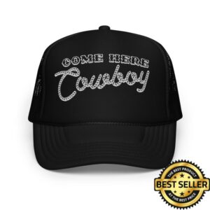 Bunnie Xo Store Merch Come Here Cowboy Trucker Hat