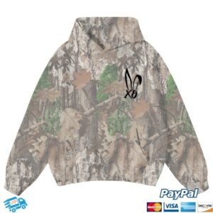 Bunnie Xo Store Merch Xo Logo Camo Hoodie