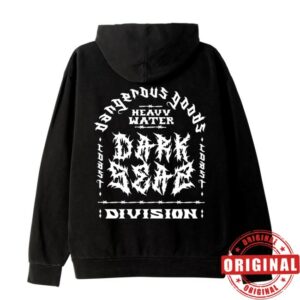 Dark Seas Store Merch Heavy Water Pullover Black Hood