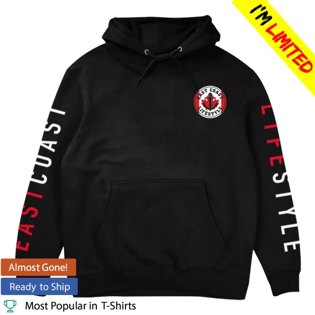 Eastcoastlifestyle Store Merch Go Canada Electric Hoodie