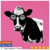 Hello Merch Store X-Ray Holstein T-Shirt