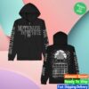 Motionless In White Store Merch Throwback Logo Zip Up Hoodie (Black)