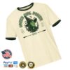 Nbc Store Merch Wicked Ringer T-Shirt Green Girl Power