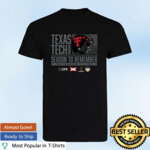 kenny redraideroutfitter store merch texas tech 2025 football season to remember t shirt