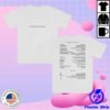 Hayley Williams Merch Store Credits White Shirt