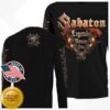 Sabaton Store Merch Legends Never Die Long Sleeve