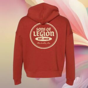 Sons Of Legion Store Merch Red Seal Hoodie