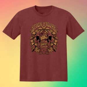 Stick Figure Store Merch Lucid Coast Tee (Heather Red)
