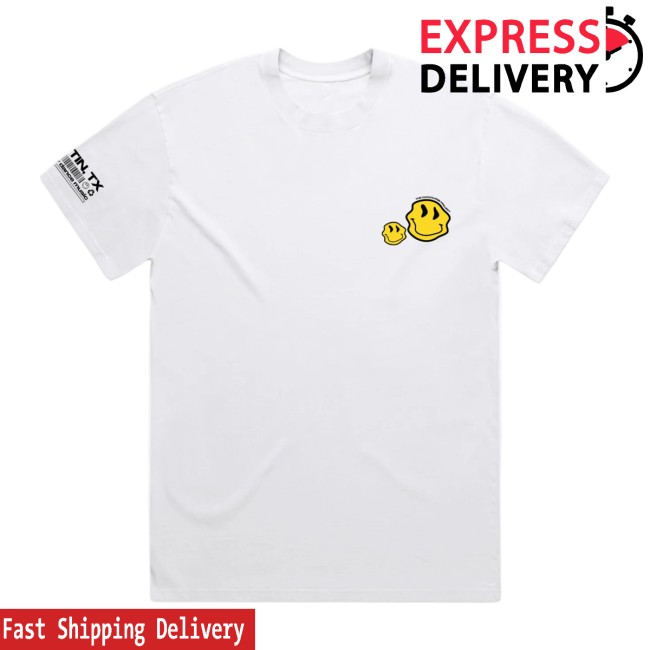 The Concourse Project Store Merch Tcp Smiley Genre Tee- White