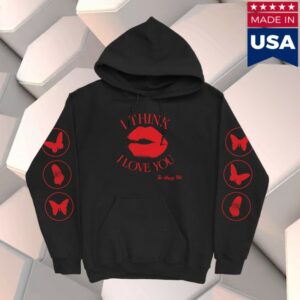 The Happy Fits Store Merch Ily Pullover Sweatshirt (Black)