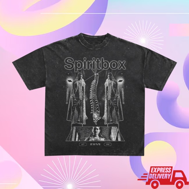 Tsunami Sea Store Merch Soft Spine Music Video Carbon Black T-Shirt 2 Tsunami Sea Store Merch Soft Spine Music Video Carbon Black T-Shirt