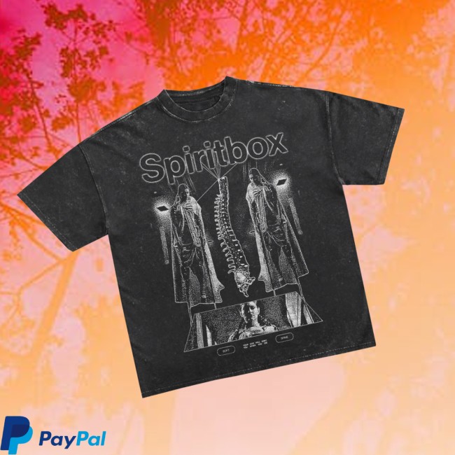 Tsunami Sea Store Merch Soft Spine Music Video Carbon Black T-Shirt 3 Tsunami Sea Store Merch Soft Spine Music Video Carbon Black T-Shirt
