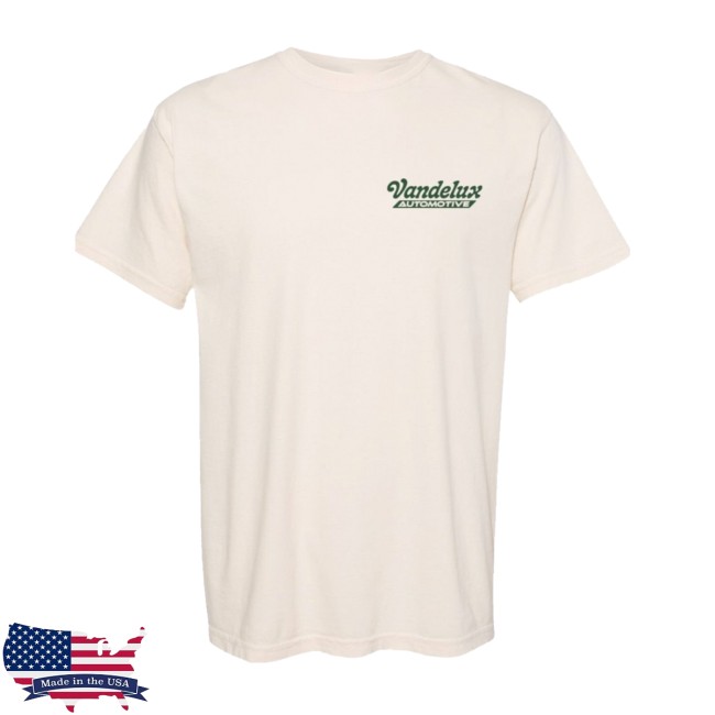 Vandelux Music Store Merch Vandelux Automotive Shirt