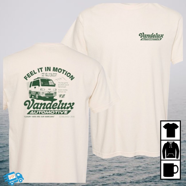 Vandelux Music Store Merch Vandelux Automotive Shirt