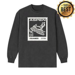 X Games Merch Store Shop Postage Long Sleeve Tee - Black
