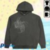 8Thwndr Store Merch Razor Tribal Hoodie Vintage Black