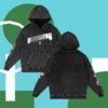 Bronx Native Merch Store Valentine Ave Lim. Ed. Snow Washed Loose Cotton Hoodie