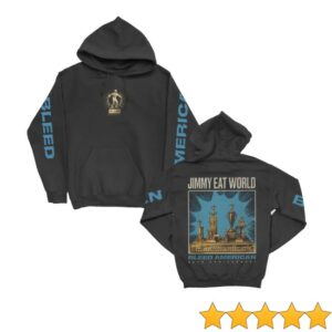 Jimmy Eat World Merch Store Bleed American 25Th Anniversary Pullover Hoodie