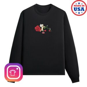 Kith Merch Store Kith Cupid Rose Long Sleeve Shirt