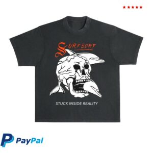 Lagoon Room Merch Surfbort Stuck Inside Reality Shirt