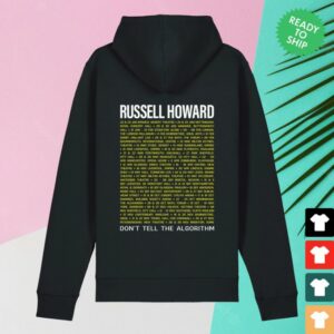 Russell Howard Merch Store Russell Howard Tour Hoodie